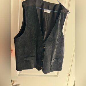 Lorenzo Elegant Black Vest